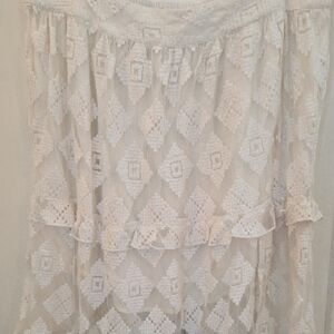 Shyanne Cream Lace Maxi Skirt